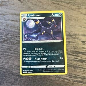 McDonald's Umbreon Pokémon Card